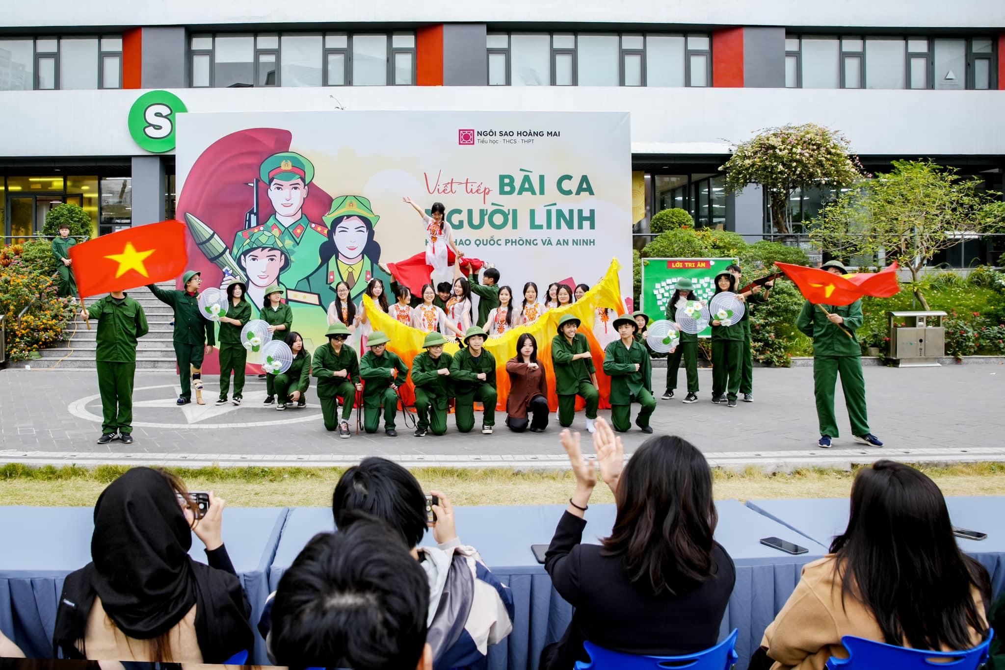 Thao diễn & tổng kết tuần lễ giáo dục quốc phòng an ninh học sinh THPT năm học 2024 – 2025
