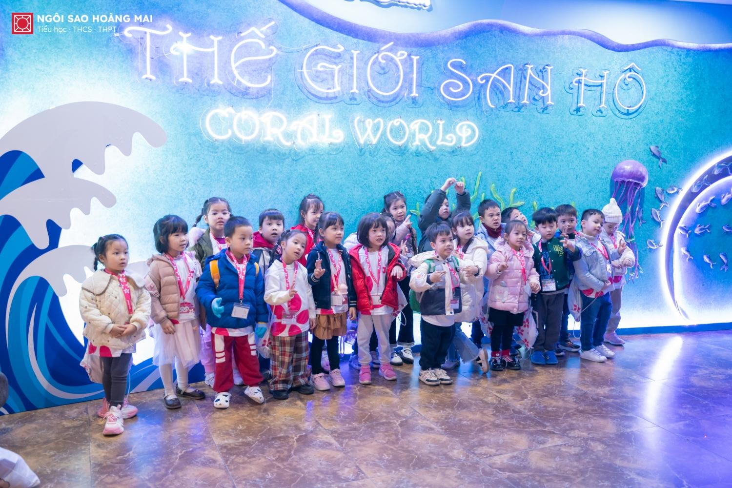 Khám phá thế giới thuỷ cung sống động, đầy thú vị của học sinh CLB Jolly Steps - Ngôi sao Hoàng Mai