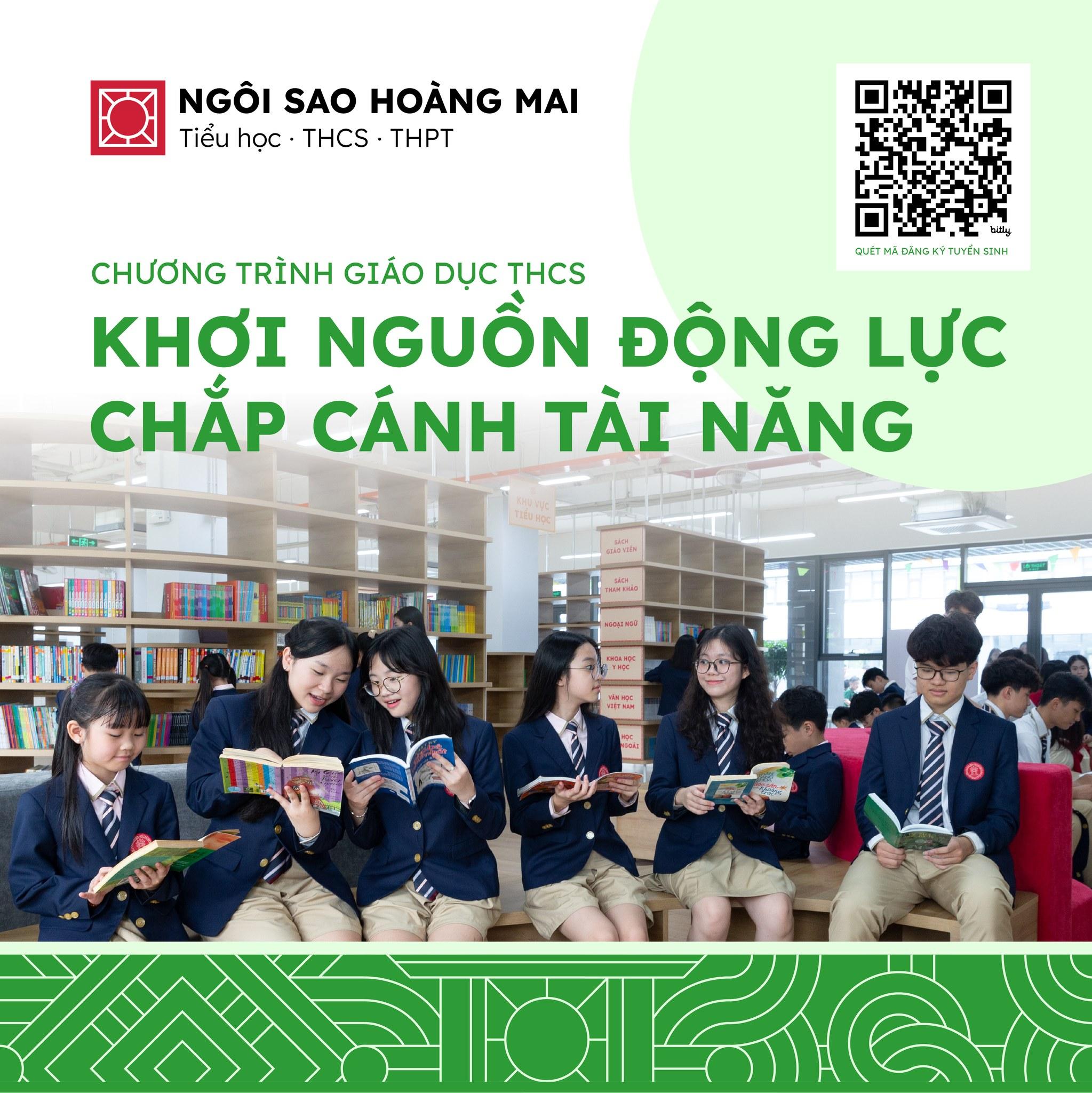 Khởi đầu cho một hành trình mới - Chương trình giáo dục THCS Ngôi sao Hoàng Mai
