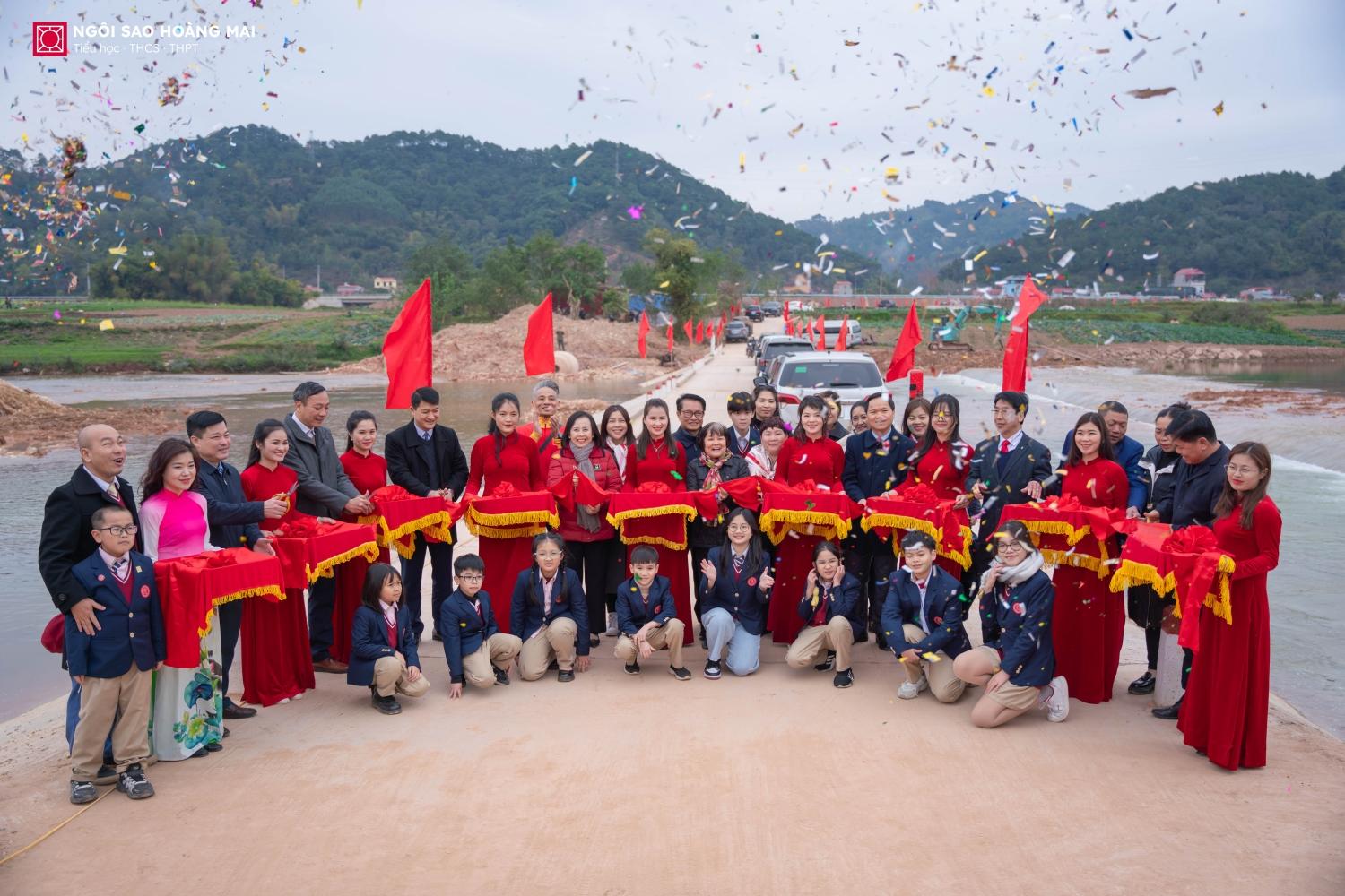 Khánh thành cầu Ngôi sao Hoàng Mai - Nà Pinh & khởi công hai công trình ngầm sì nghiều, ngầm sông trung: xây nhịp cầu nối những bờ vui