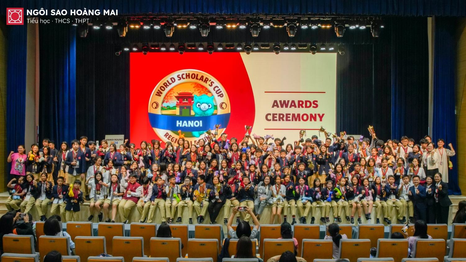 Các “Học giả nhí” ngôi sao Hoàng Mai xuất sắc gặt hái 23 cúp và 562 huy chương vòng khu vực World Scholar’s Cup 2024, tiến vào vòng toàn cầu